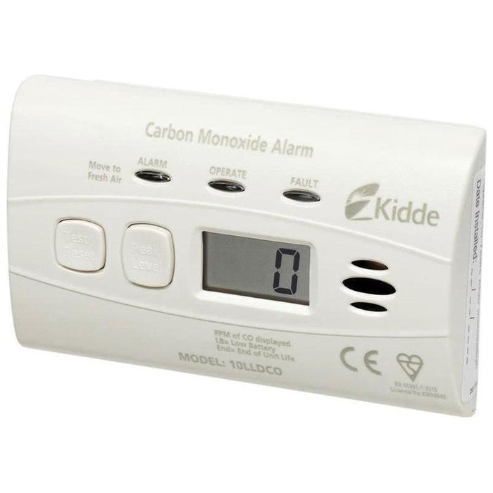 Kidde 10LLDCO 10-Year Sealed Battery Digital Carbon Monoxide Alarm Kidde - Town Tools