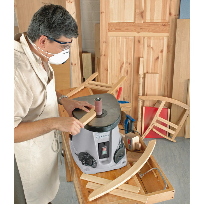 Draper 230V Oscillating Spindle Sander, 450W - BBS450A