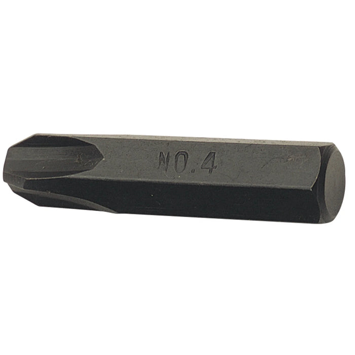 Draper Cross Slot Impact Screwdriver bit 2-4