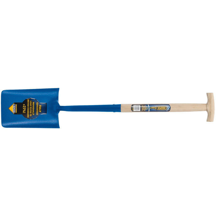 Draper Expert Contractors Trenching Shovel with Ash Shaft and T-Handle - TSWTH/H