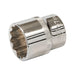 Silverline Socket 1/2" Drive 12pt Metric 27mm Silverline - Town Tools 