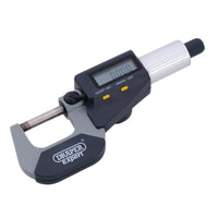 Draper Expert Digital External Micrometer, 0-25mm - DEM1