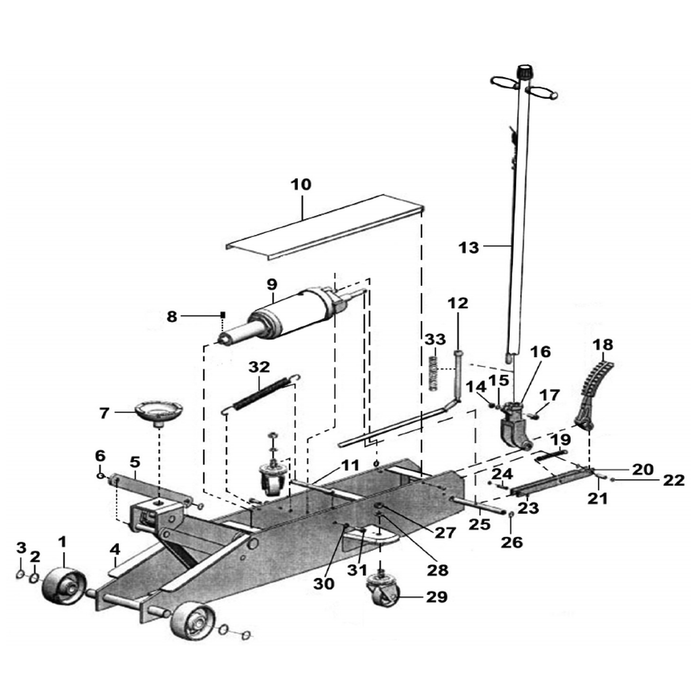 Sealey Pull Spring for Pump