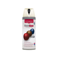 Plastikote Twist & Spray Satin Porcelain 400ml