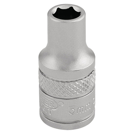 Draper Socket, 1/4" Sq. Dr., 5mm 16508 Draper - Town Tools 