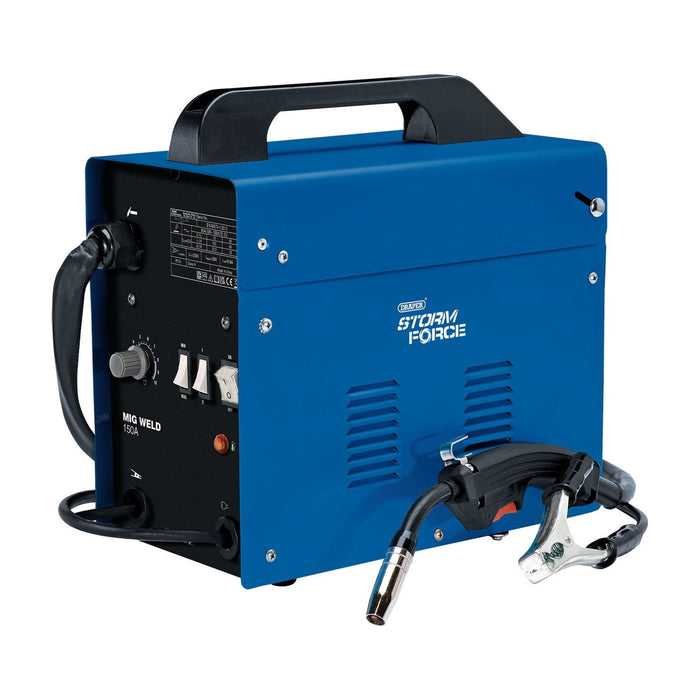 Draper Storm Force Gasless MIG Welder, 150A 70050 Draper - Town Tools 