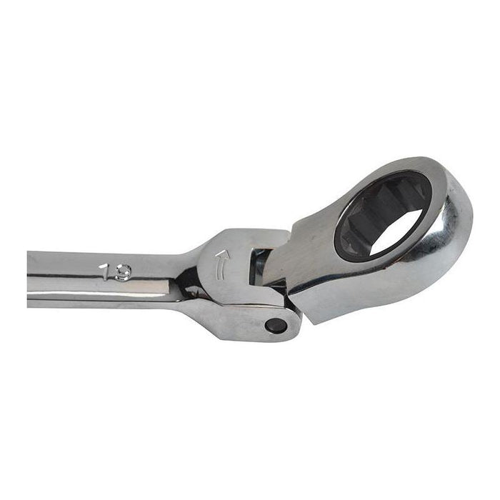 Faithfull Ratchet Combination Spanner Flex Head CV 13mm Faithfull - Town Tools