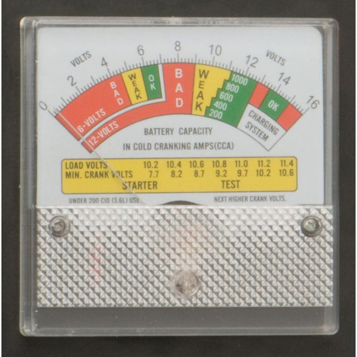 Silverline Battery & Charging System Tester 6V & 12V Silverline - Town Tools 