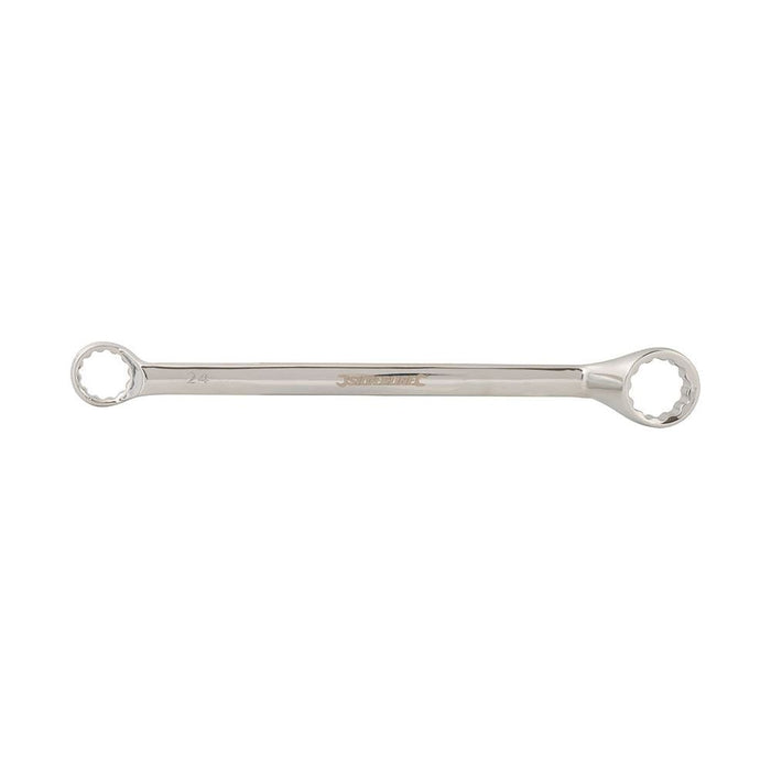 Silverline Deep Offset Ring Spanner 24 x 27mm Silverline - Town Tools 