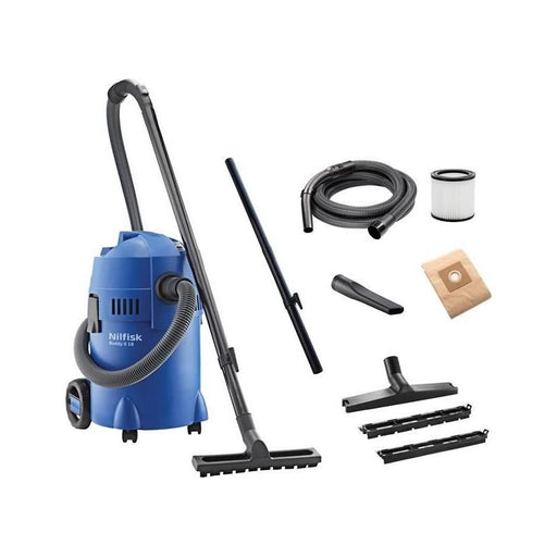 Nilfisk Buddy II Wet & Dry Vacuum & Blow Function 18 litre 1200W 240V Nilfisk - Town Tools