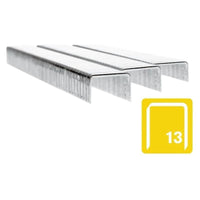 Rapid 13/6 6mm Galvanised Staples (Box 5000)