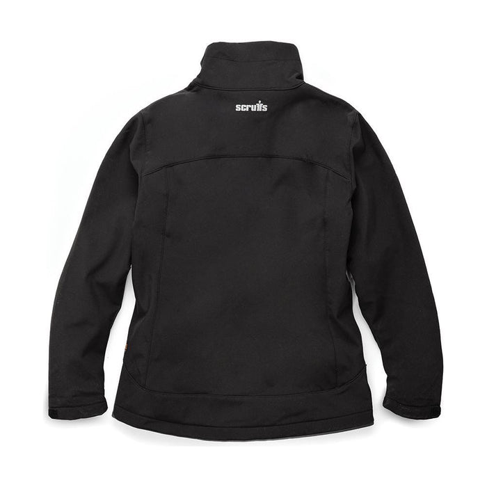 Scruffs Women's Trade Softshell Jacket Black Size 18 Scruffs - Town Tools 