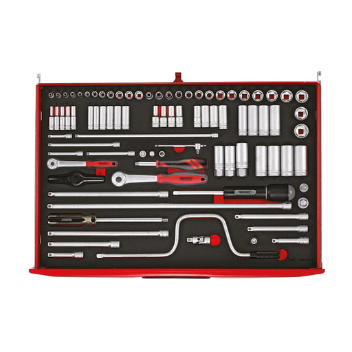Teng Tools 1/4" & 3/8" Socket Set FOAM4X4 86 Pieces Teng Tools - Town Tools 
