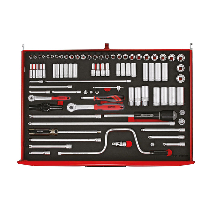 Teng Tools 1/4" & 3/8" Socket Set FOAM4X4 86 Pieces Teng Tools - Town Tools 