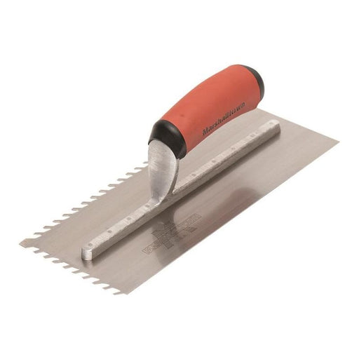 Marshalltown LayFlat 10mm Notch Trowel 11 x 4.1/2in Marshalltown - Town Tools
