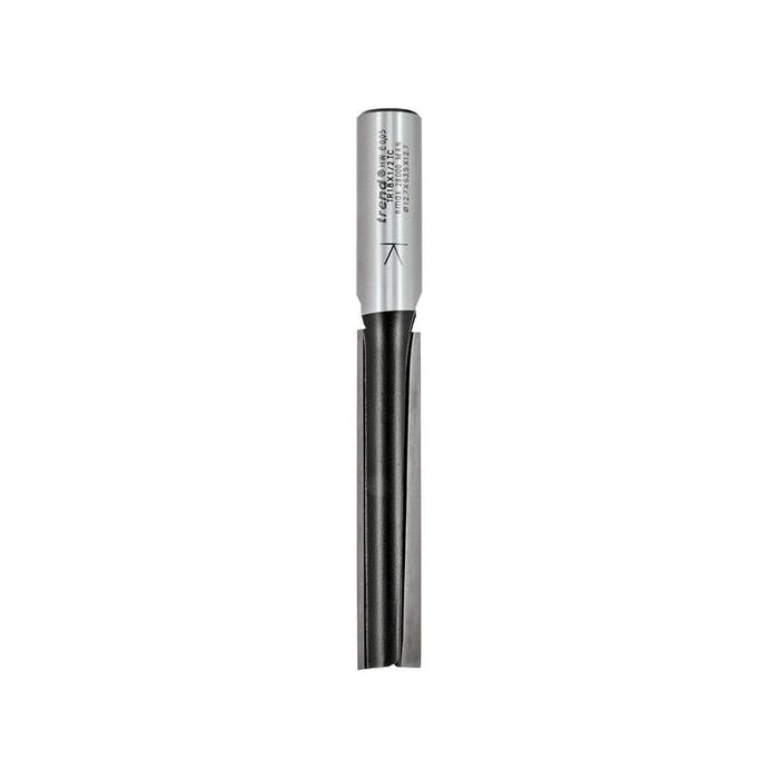Trend TR18D x 1/2 TCT Two Flute Cutter Long Shank 12.7 x 63mm Trend - Town Tools