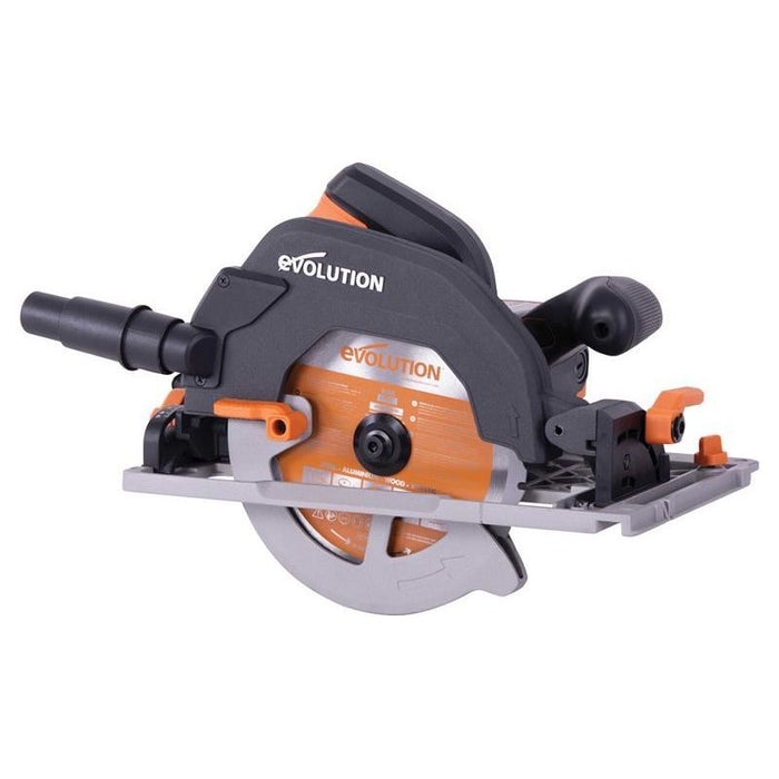 Evolution R185CCSX Circular Track Saw Kit 185mm 1600W 110V Evolution - Town Tools