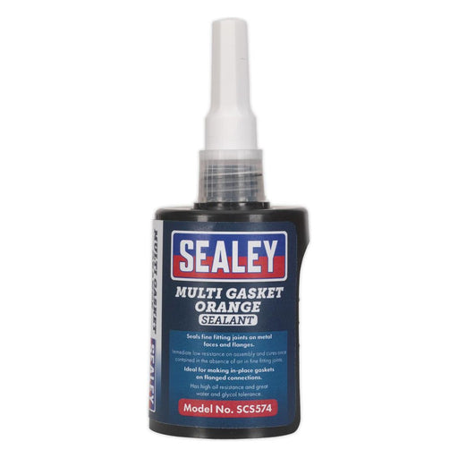 Sealey Multi Gasket Sealant Orange 50ml SCS574 Sealey - Town Tools 