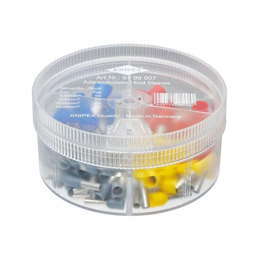 Knipex Insulated Wire Ferrules Assortment Box, 100 Piece Knipex - Town Tools