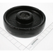 Sealey Wheel,front fixed (90x20x22)