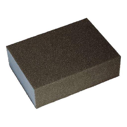 Faithfull Sanding Block - Medium/Fine 90 x 65 x 25mm Faithfull - Town Tools