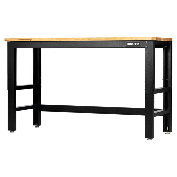 Draper Bunker Workbench with Hardwood Worktop, 1550mm Draper - Town Tools