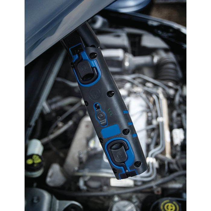 Draper COB/SMD LED Rechargeable Inspection Lamp, 7W, 700 Lumens, Blue, 1 x USB