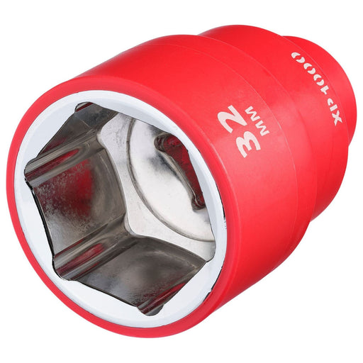 Draper XP1000 VDE Socket, 1/2" Sq. Dr., 32mm Draper - Town Tools