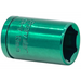 Sealey 3/8"Dr Coloured Socket 13mm (Blue/Green)