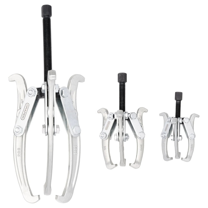 Draper Triple Leg Reversible Puller Set (3 Piece) - TLRP-SET