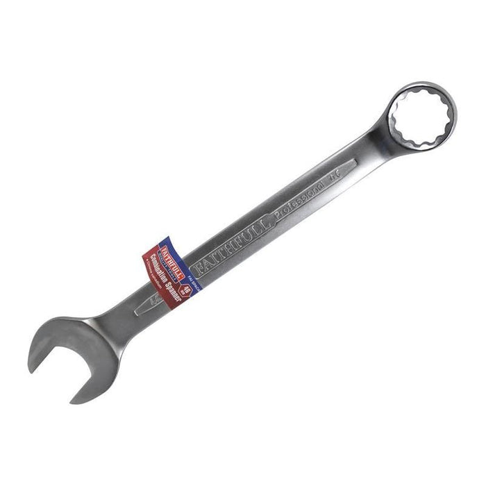 Faithfull Combination Spanner CV Satin Finish 46mm Faithfull - Town Tools