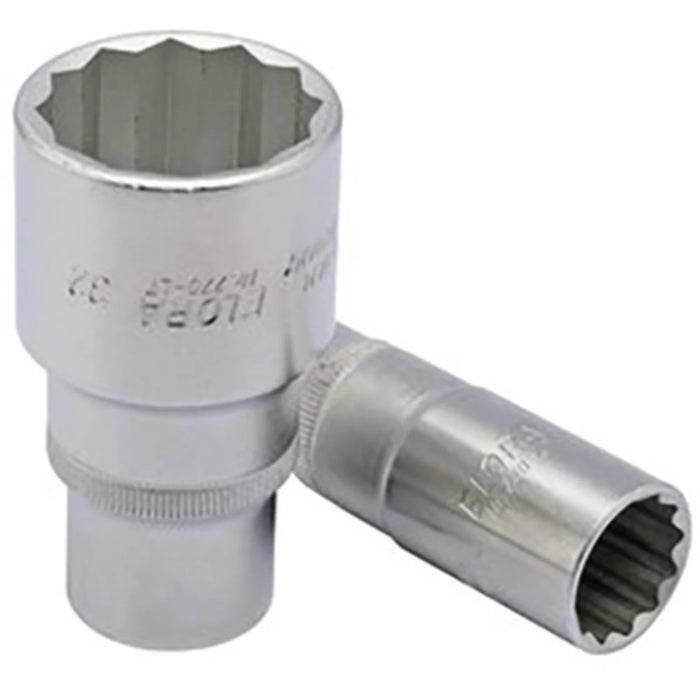 Elora Deep Bi-Hexagon Socket, . dr. 10-32mm