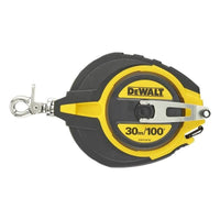 Dewalt Steel Long Tape Measure 30m/100ft (Width 12mm)