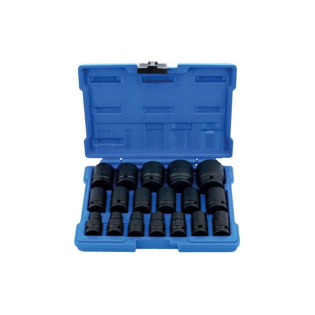 Laser Impact Socket Set 1/2"D 18pc 6648 Laser - Town Tools 