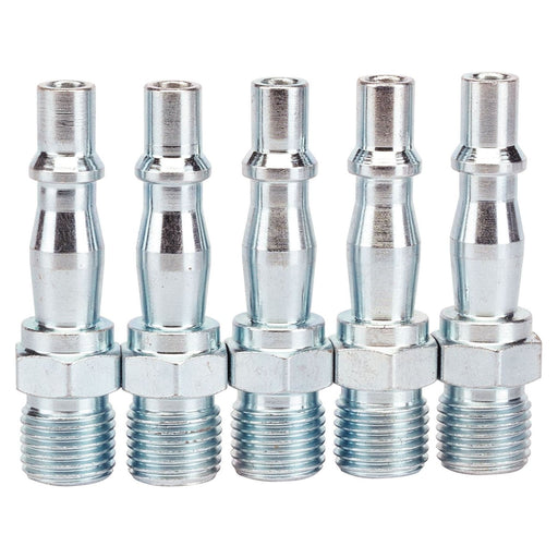 Draper 1/4" BSP Male Coupling Screw Adaptors (Pack of 5) 81296 Draper - Town Tools 