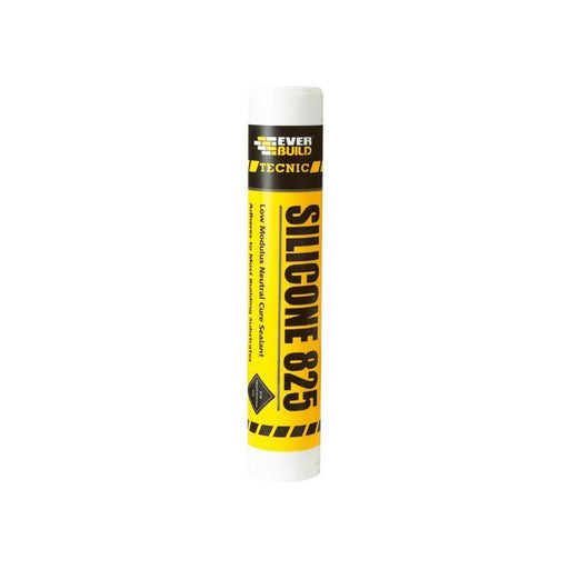 Everbuild Sika Tecnic Silicone 825 Mid Grey 380ml Everbuild Sika - Town Tools