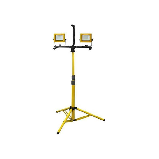 Faithfull Power Plus LED Twin Tripod Site Light 70W 240V Faithfull Power Plus - Town Tools