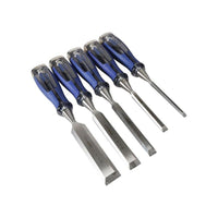 Irwin® Marples® M750 Splitproof Pro Bevel Edge Chisel Set, 5 Piece