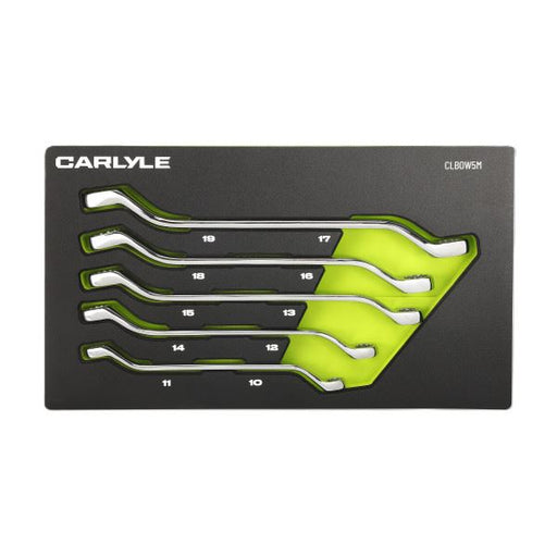 Carlyle Tools 5 Pc Metric 12 Pt Double Box Offset Wrench Set - image 1