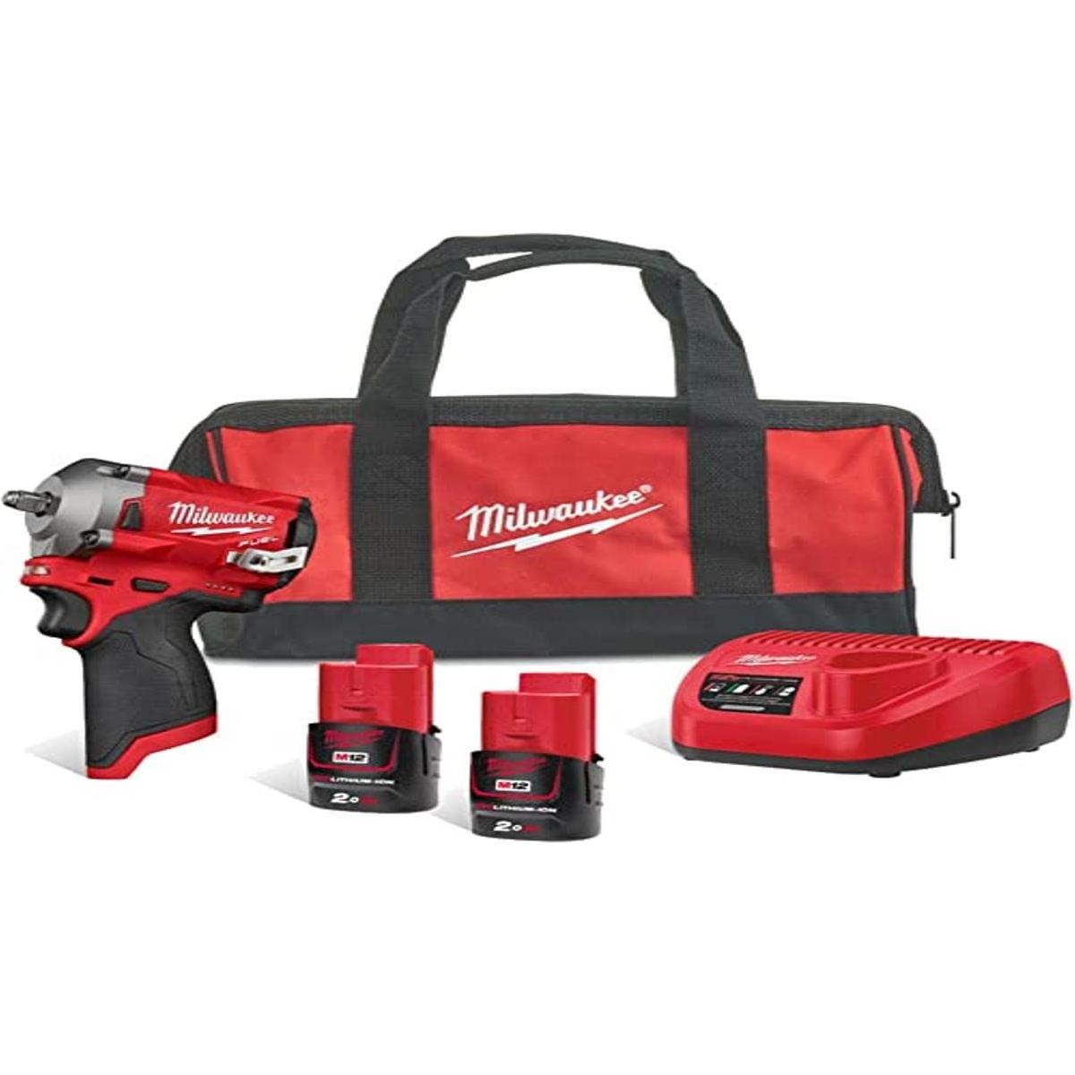 Milwaukee M12 FUEL  Sub Compact 3/8in. Impact Wrench Milwaukee - Town Tools 