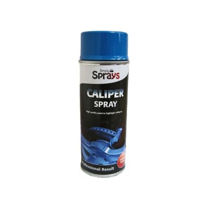 Simply Caliper Spray Blue Heat Resistant Aerosol Paint High Gloss Finish 400ml