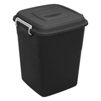 Sealey Refuse/Storage Bin 50L Black BM50