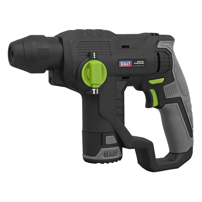 Sealey SV10.8 Series Cordless SDS Plus Rotary Hammer Drill 10.8V - Body Only Sealey - Town Tools 