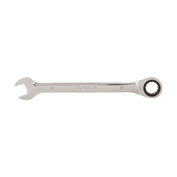 Silverline Fixed Head Ratchet Spanner 17mm Silverline - Town Tools 