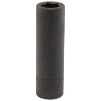 Draper Deep Impact Socket, 1/2" Sq. Dr., 15mm 14101
