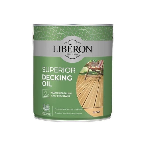 Liberon Superior Decking Oil Clear 2.5 litre Liberon - Town Tools