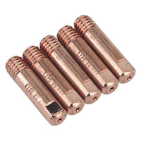 Sealey Contact Tip 0.8mm MB15 Pack of 5 MIG957