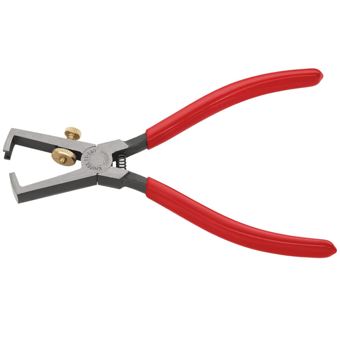 KNIPEX 11 01 160 Insulation Stripper with opening spring, universal plastic