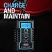 Ring 4A Smart Battery Charger and Battery Maintainer LCD Display 6/12v Ring Automotive - Town Tools 