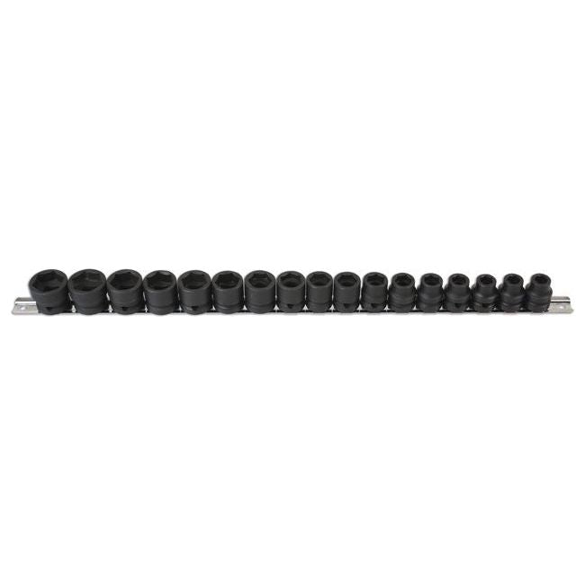 Laser Low Profile Impact Socket Set 1/2"D 17pc 6486 Laser - Town Tools 